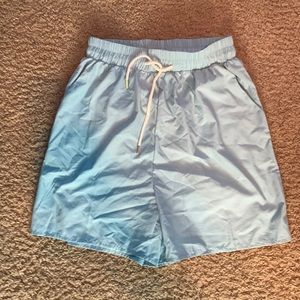 baby blue shorts
